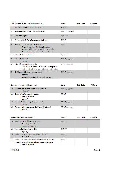 Simple Website Intake Form Template に対する画像結果