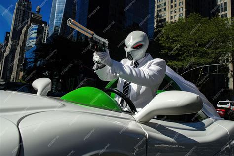 Image result for Alien Driving a Car