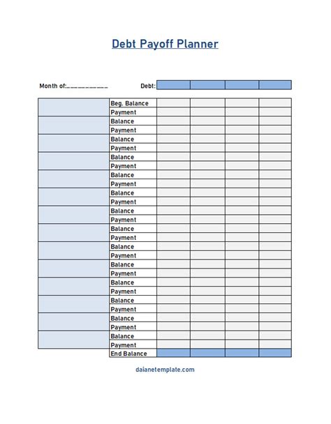 Image result for Debt Payoff Checklist