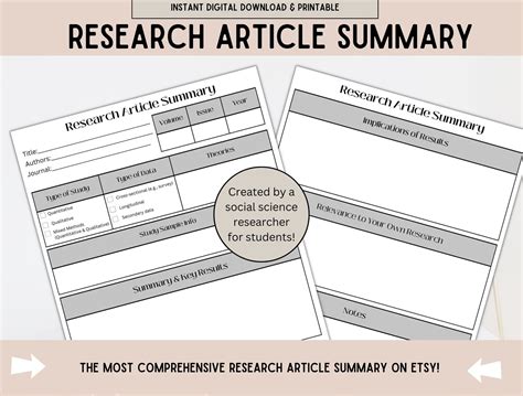 Image result for Research Paper with Include Article Sources Summary Example