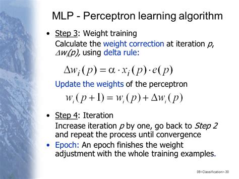 Toradh íomhá ar Perceptron Algorithm Update Weight