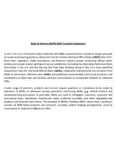 Image result for Transition Statement Examples