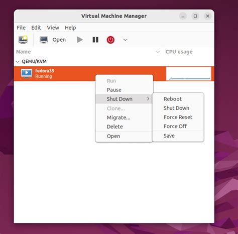 Image result for Qt Virtual Machine Manager