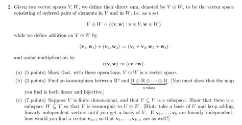Image result for Operators On Direct Sum of Vector Spaces