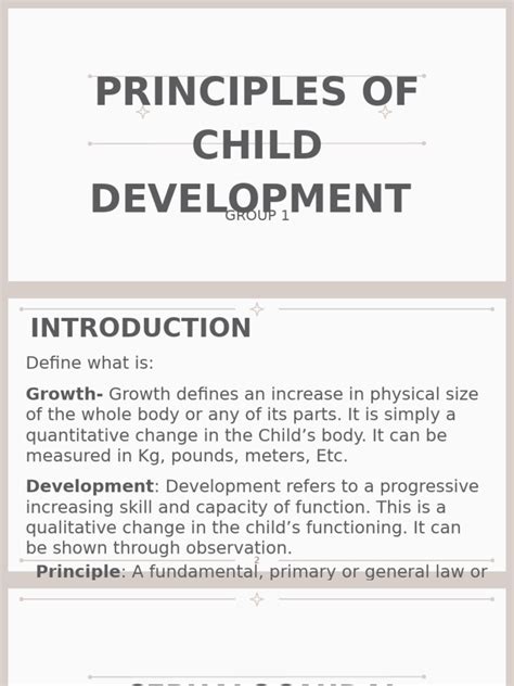 Afbeeldingsresultaten voor Core Principles of Child Development