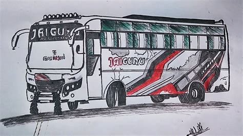 Image result for How to Draw Jayguru Bus