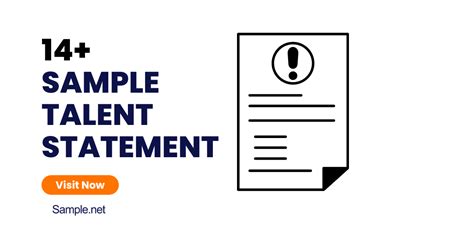 Image result for Talent Statement Examples