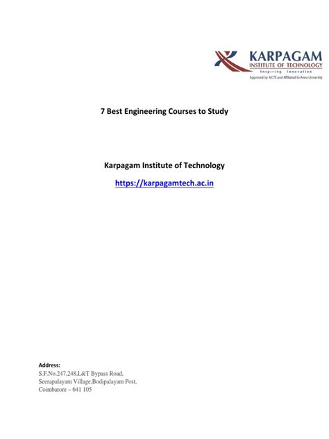 Image result for Types of Engineering Courses