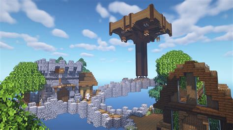 Image result for One Block Minecraft Base