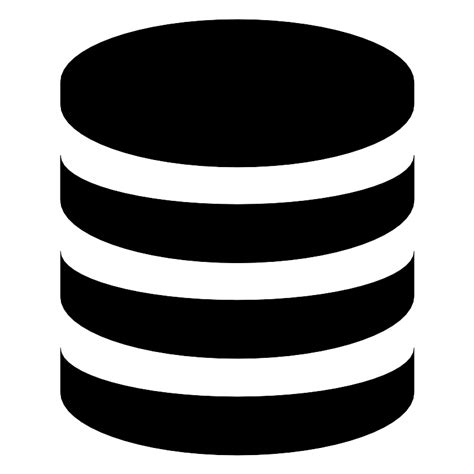 Toradh íomhá ar Vector Database Icon Outline SVG