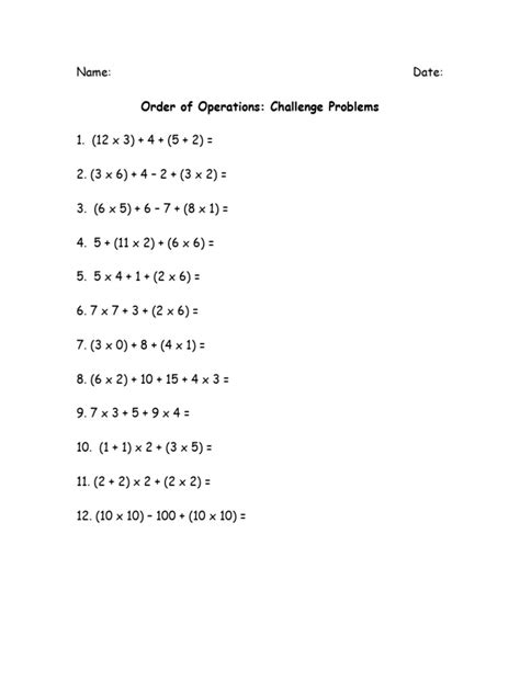Image result for Confusing Order of Operations Problems
