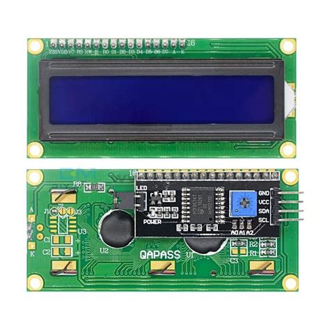 LCD 2X16 Display Module Blue Backlight に対する画像結果