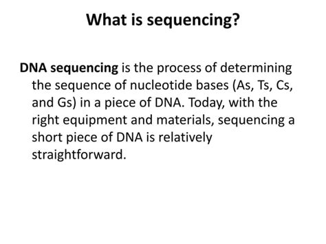 DNA Sequencing Sanger Method に対する画像結果