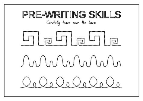 Image result for Pre Writing Tracing Activity