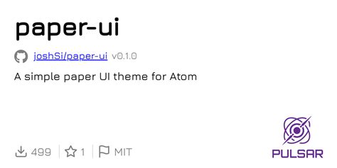 Paper Textured UI に対する画像結果