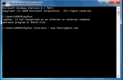 Image result for Python Installation in Windows 7
