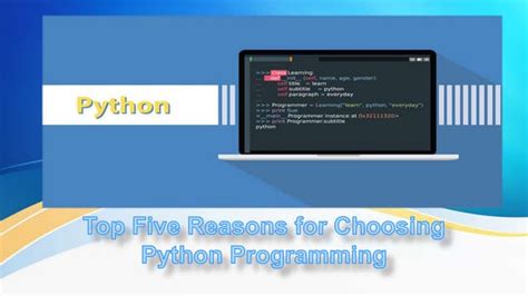 Image result for Importance of Python Programming by Sundra P