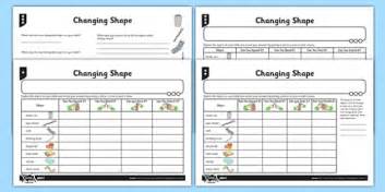 Afbeeldingsresultaten voor Changing Shape Worksheet