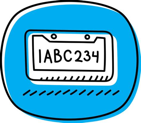 Image result for Cartoon License Plate