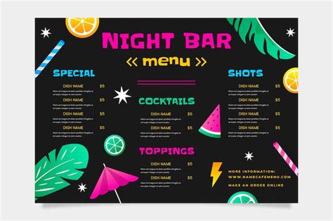 Image result for Bar Patterns for Menu