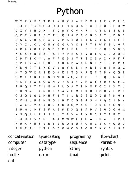 Toradh íomhá ar Python Word Search Pages