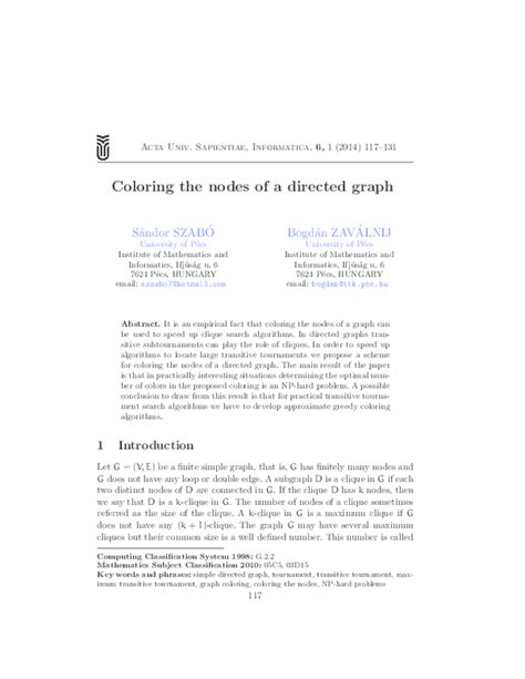 Image result for Directed Graph Coloring