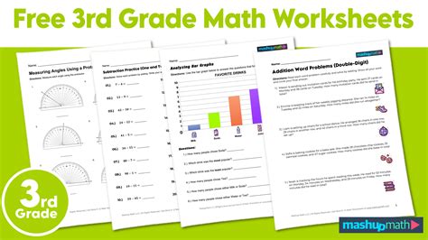 Image result for Free Printable Grade 3 Math Worksheets