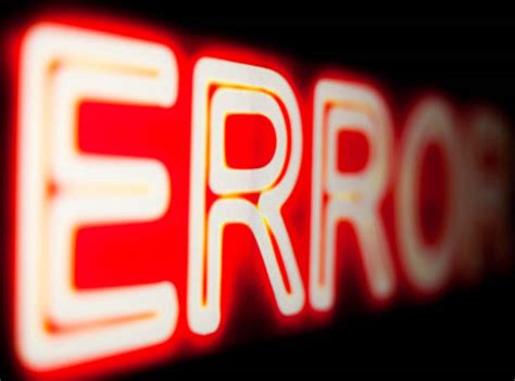 Image result for Computer Error Red
