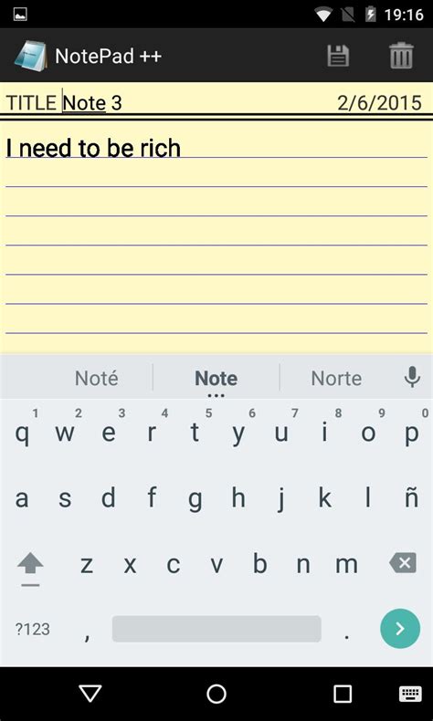 Notepad Android に対する画像結果