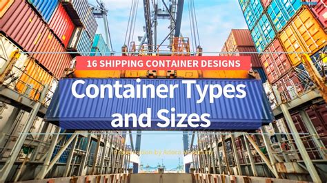 Image result for Different Types of Shipping Containers