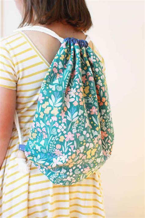 How to Make Drawstring Bag に対する画像結果