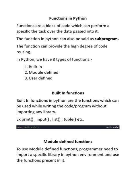 Documentation for Function Python に対する画像結果
