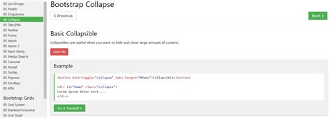 Image result for Table Collapse Bootstrap
