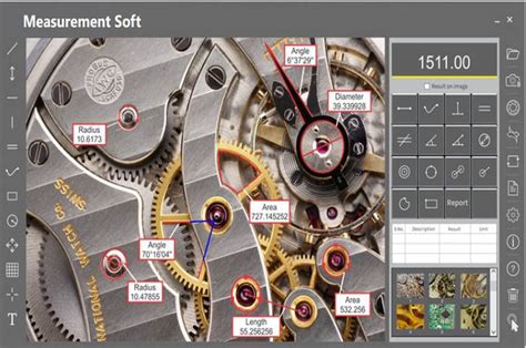 Toradh íomhá ar Oxbird Microscope Software