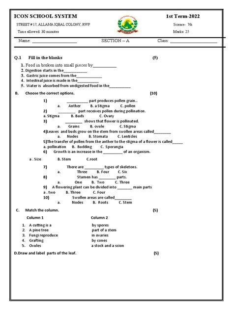 Image result for Class 7 Pollination Diagram NCERT