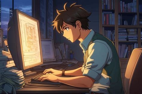 Image result for Study Computer Science Anime Picture