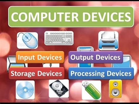 Résultat d’images pour Types of Devices of Computer