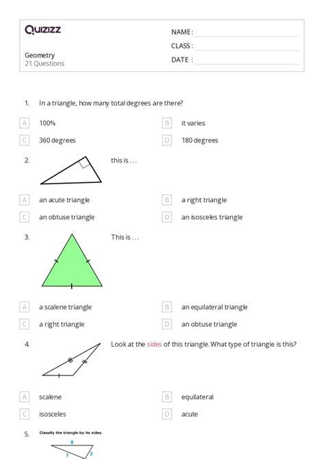 Image result for Geometry Grade 6 Math Worksheets