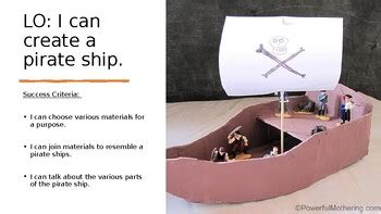 How to Build a Pirate Ship Writing Task に対する画像結果