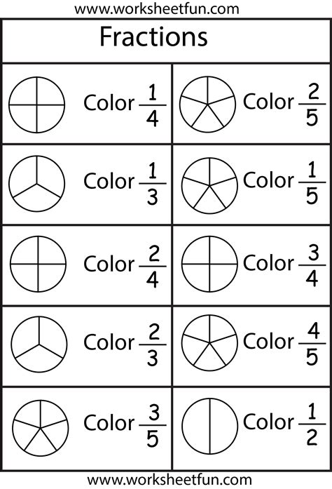 Image result for Coloring Fractions