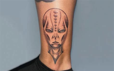Image result for Alien Smoking Tattoo