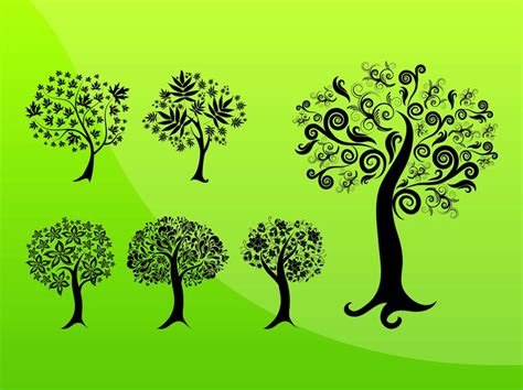Image result for Free Vector Graphics Trees