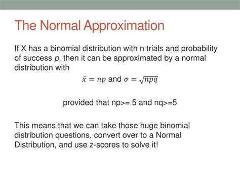Image result for Normal Approximation Example