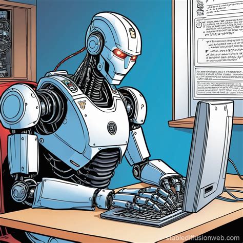 Image result for Robot Writing Code