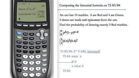 Image result for Binomial Probability Formula Calculator