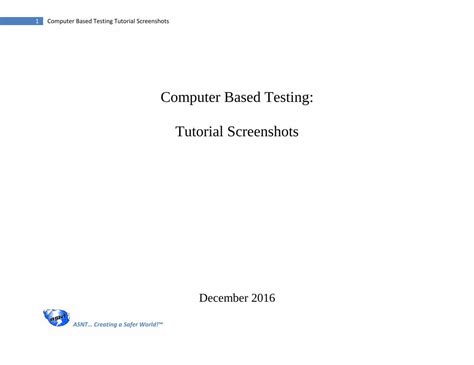 Afbeeldingsresultaten voor Introduction to Computer Based Test