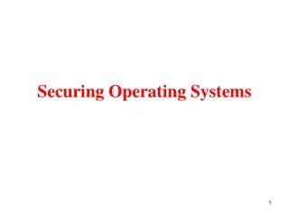 Toradh íomhá ar Securing Operating Systems
