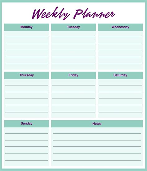 Image result for Student Homework Planner Printable
