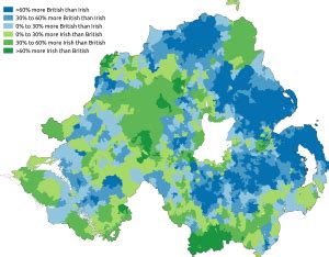 Image result for Northern Ireland Population Density Map