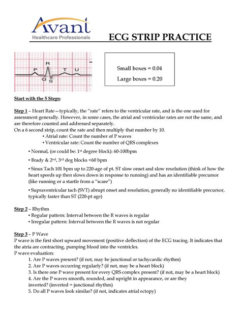 Image result for 5 Step Method ECG
